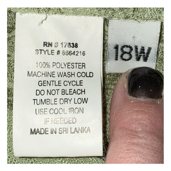 Vintage Lady Dorby - Green Paisley Jacquard Skirt Suit - Size 18W - Picture 8 of 8